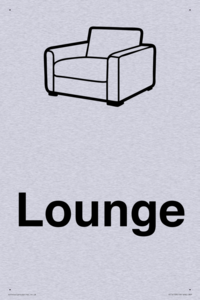 Dementia lounge sign